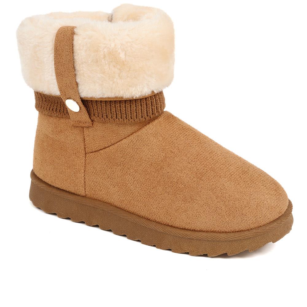 Fleece Lined Soft Ankle Boots - ACADE38007 / 324 548 image 0