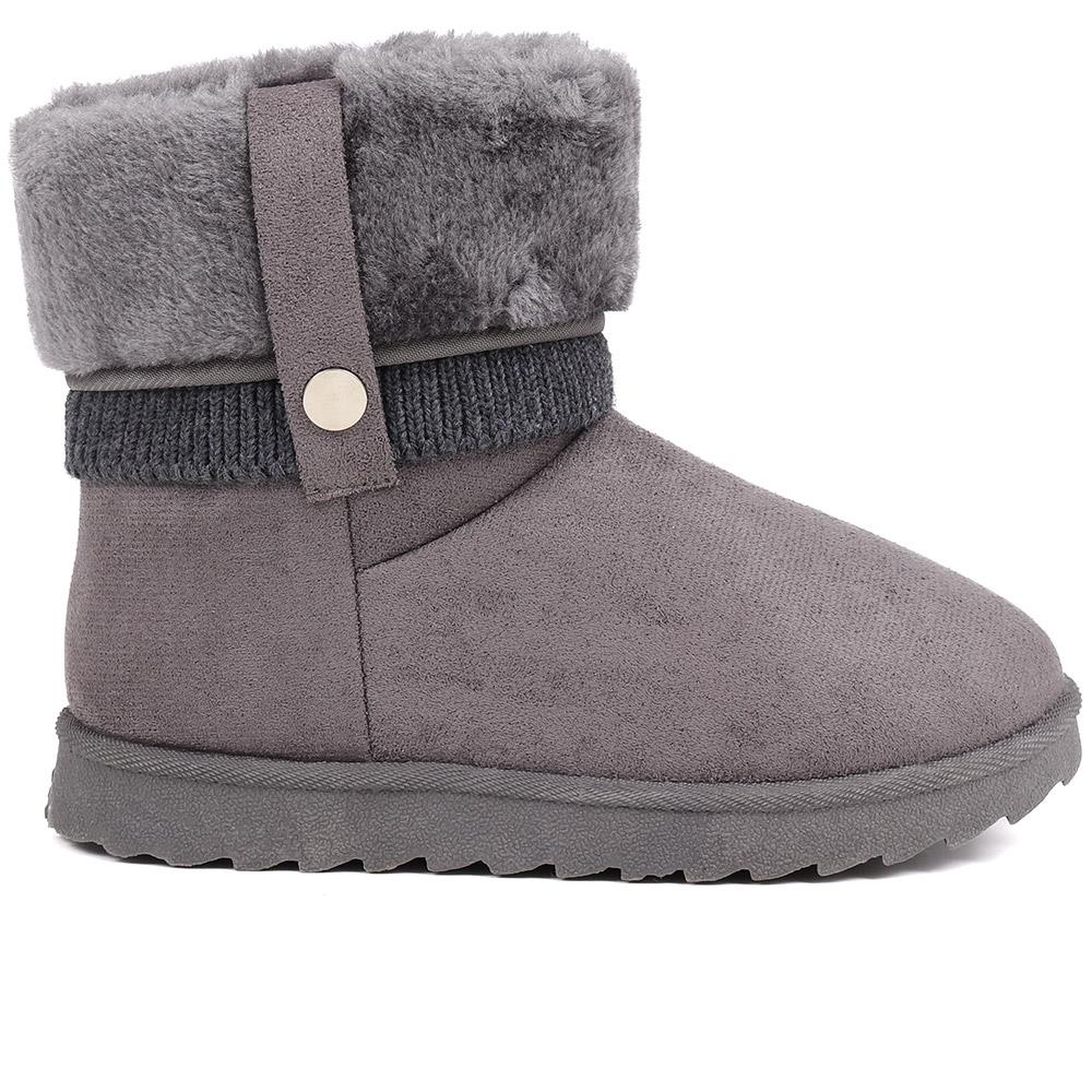 Fleece Lined Soft Ankle Boots - ACADE38007 / 324 548 image 1
