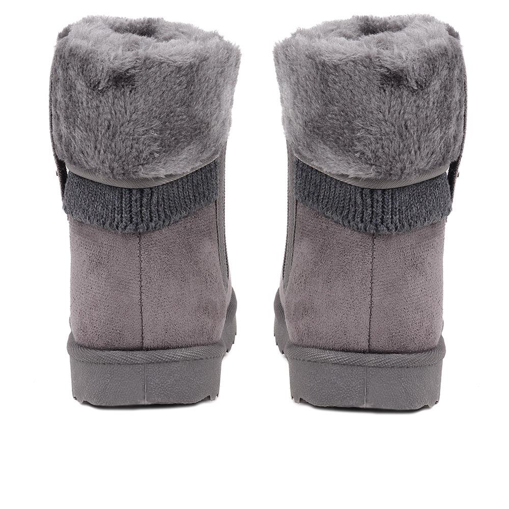 Fleece Lined Soft Ankle Boots - ACADE38007 / 324 548 image 2