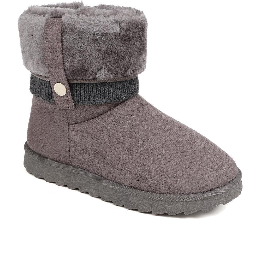 Fleece Lined Soft Ankle Boots - ACADE38007 / 324 548 image 0
