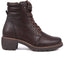 Lace Up Heeled Ankle Boots - WK38031 / 324 887 image 1