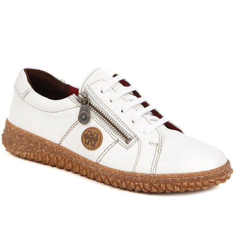 Loretta Leather Trainers (HAK38023) by Loretta @ Pavers Shoes - Your ...