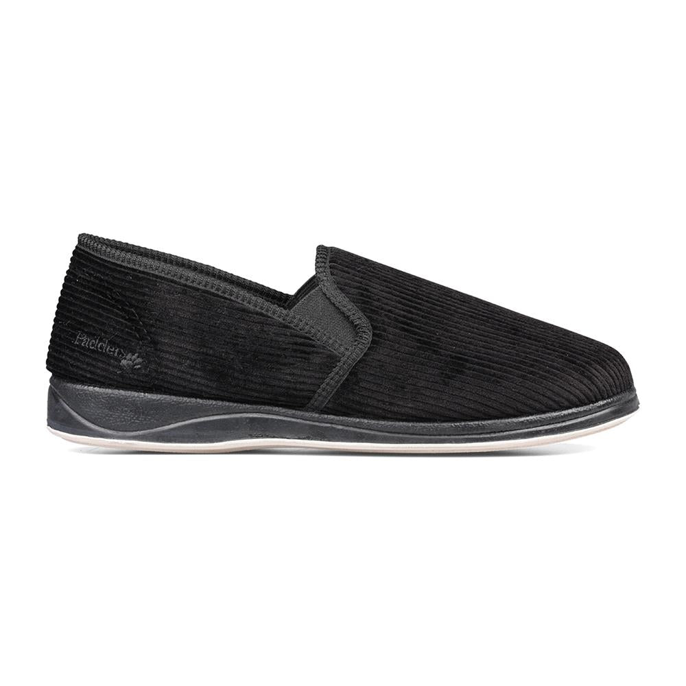 Padders 'Albert' Wide G Fitting Moccasin Slipper - ALBERT / 408S-02 image 0