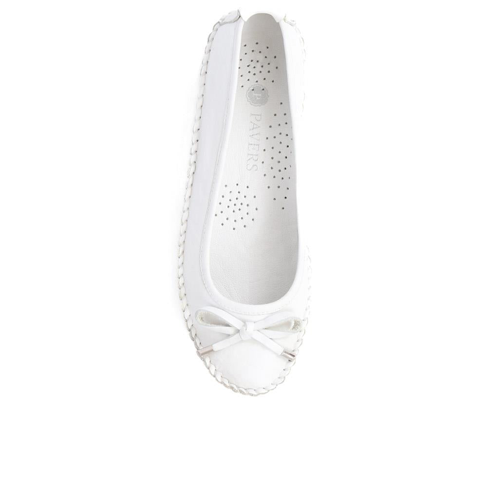 Exposed Stitching Ballet Flats - SIMIN39001 / 324 764 image 4