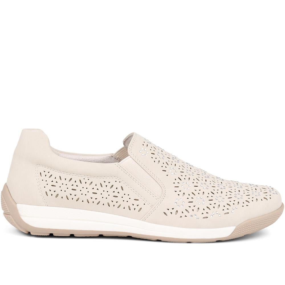 Perforated Slip-On Shoes  - WOIL39023 / 325 190 image 1