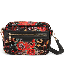 Floral Shoulder Bag