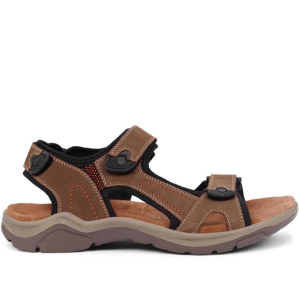 Adjustable Leather Sandals - DDIN39013 / 324 991 image 1