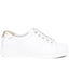 Lace-Up Leather Trainers - CAL35011 / 321 532 image 1