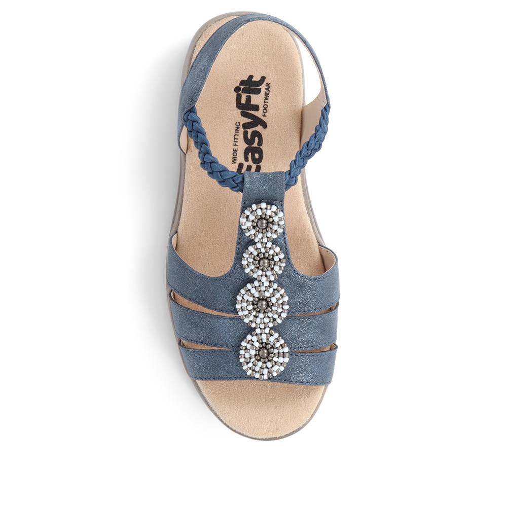 Embellished Open-Toe Sandals  - BARBERA / 325 257 image 4