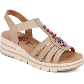 Slip-On Wedge Sandals