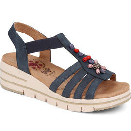 Slip-On Wedge Sandals