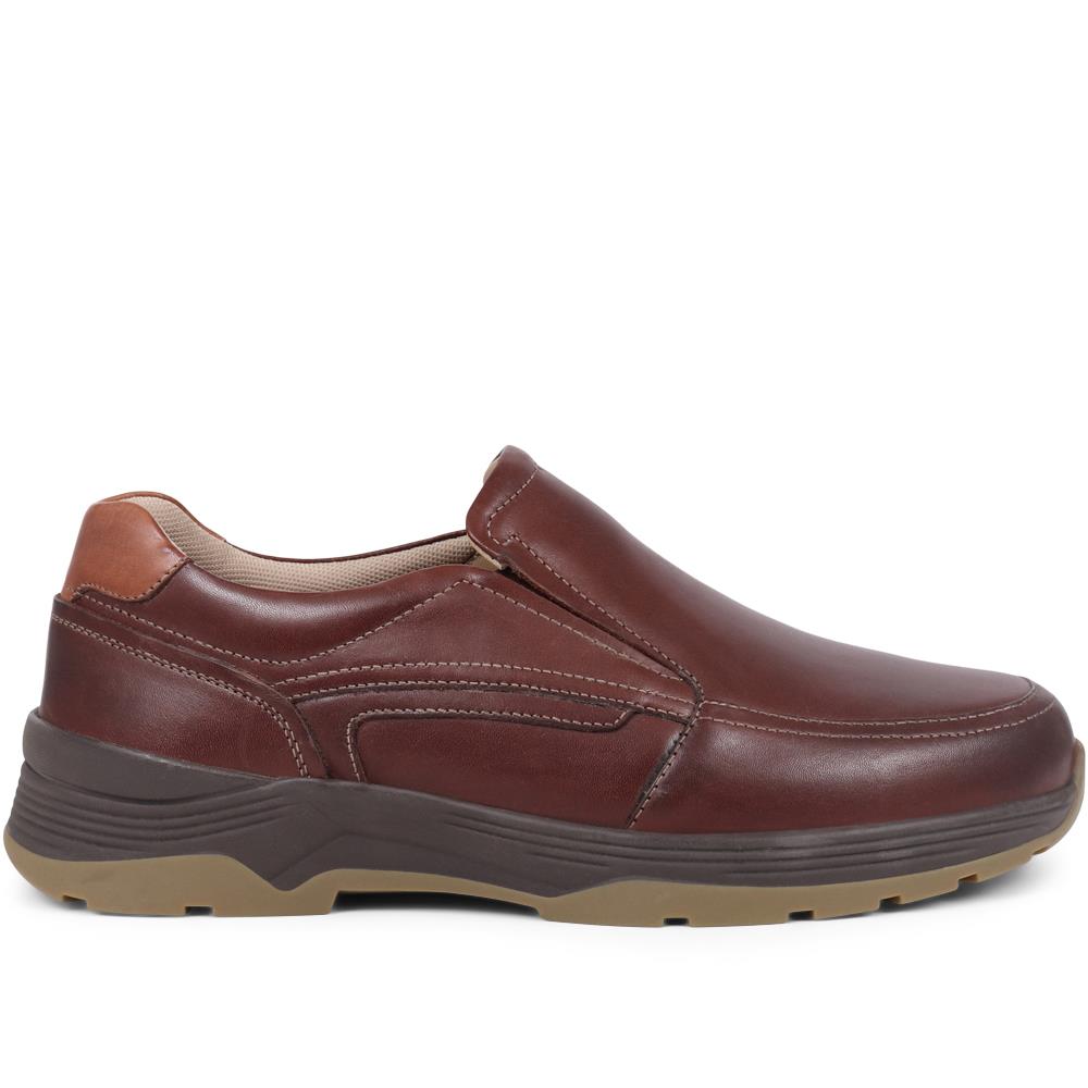 Dennis Leather Slip On Shoes  - DENNIS / 325 167 image 1