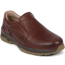 Dennis Leather Slip On Shoes 