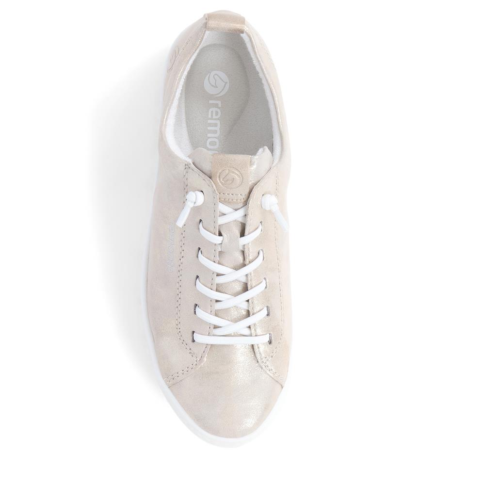 Metallic Lace-Up Trainers  - DRS39501 / 324 815 image 4