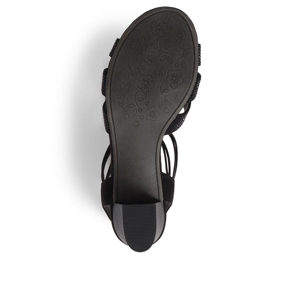 Slip-On Block Heeled Sandals  - PLAN39001 / 325 340 image 3