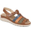 Touch-Fasten Leather Sandals  - CAL39020 / 325 263 image 0