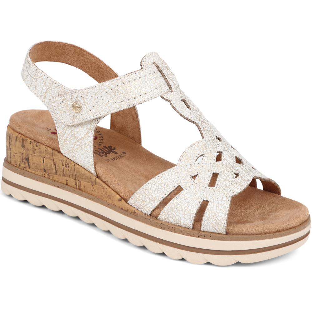 Touch-Fasten Wedge Sandals    - CENTR39003 / 324 976 image 0