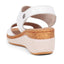 Leather Wedge Sandals  - FLY39005 / 324 754 image 2