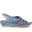 Soft Leather Slip-On Sandals  - KARY39009 / 325 512 image 1