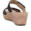 Touch-Fasten Wedge Mules - BAIZH39035 / 325 265 image 2
