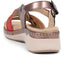 Touch-Fasten Leather Sandals  - CAL39018 / 325 262 image 2
