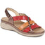 Touch-Fasten Leather Sandals  - CAL39018 / 325 262 image 0