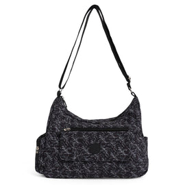 Zip-Close Shoulder Bag 