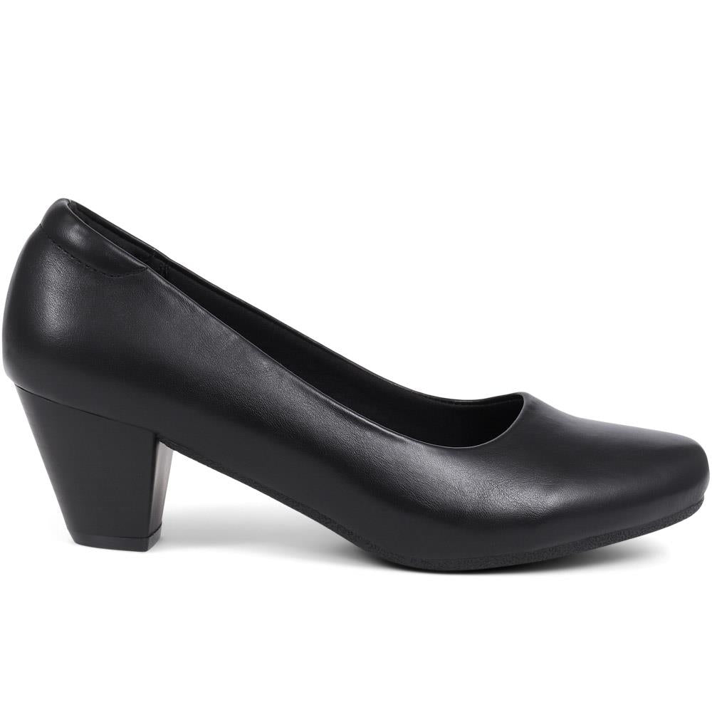 Heeled Court Shoes - WK39009 / 324 954