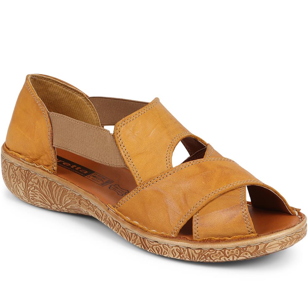 Wide Fit Flat Sandals for Women - HAK33015 / 319 895 image 3