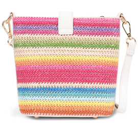 Woven Cross-Body Bag 