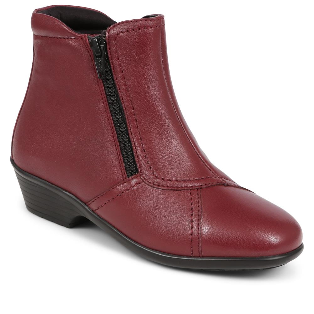 Leather Ladies Ankle Boot - HSKEMP1811 / 146 311 image 3