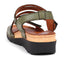Touch-Fasten Leather Sandals  - KARY39029 / 325 513 image 2