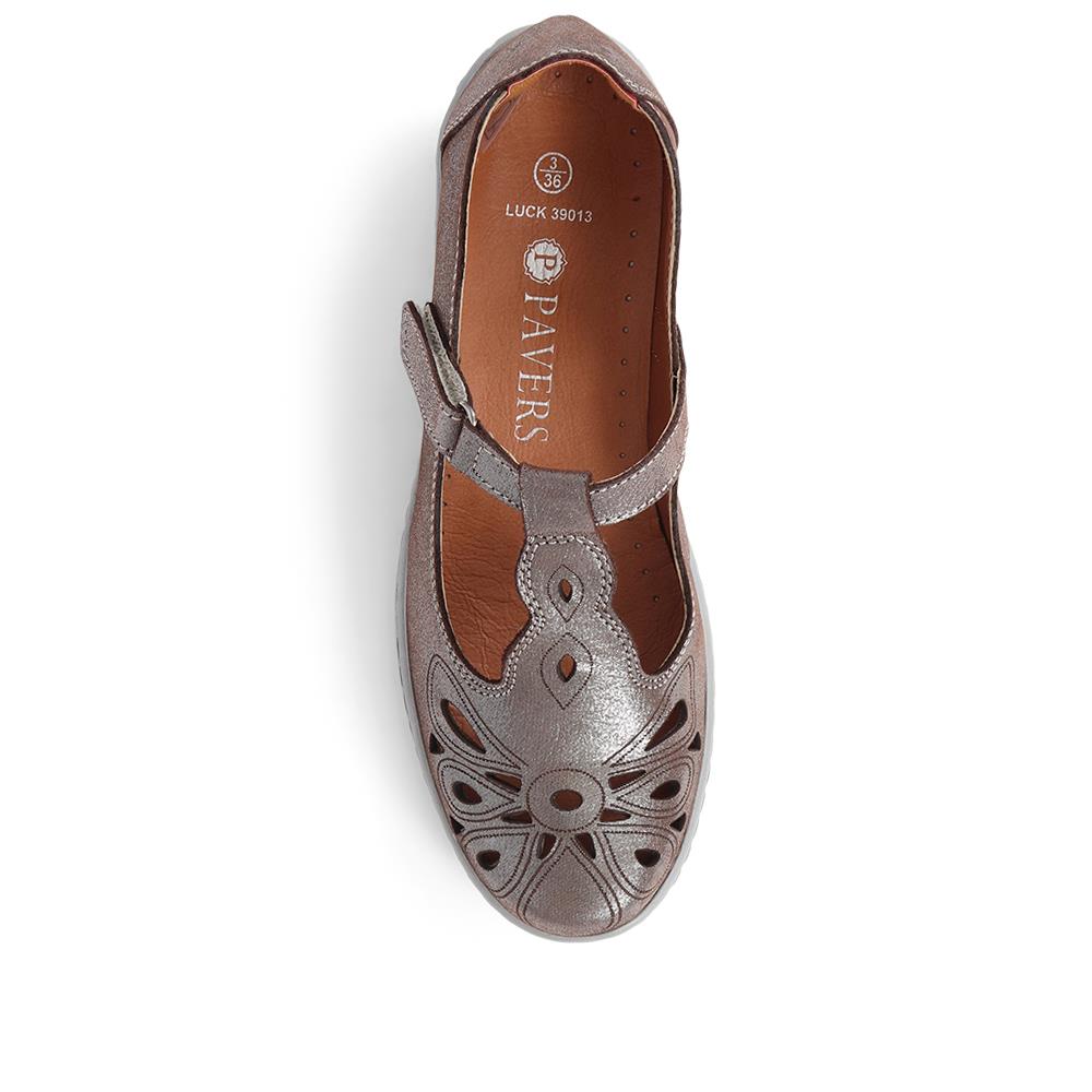 Leather Mary Janes  - LUCK39013 / 325 639 image 4