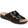 Nubuck Leather Dual Strap Sandals - POLY39027 / 325 440