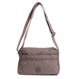 Zip Close Cross-Body Bag 