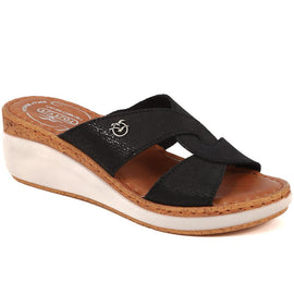 Fly Flot Wedge Mule Sandals