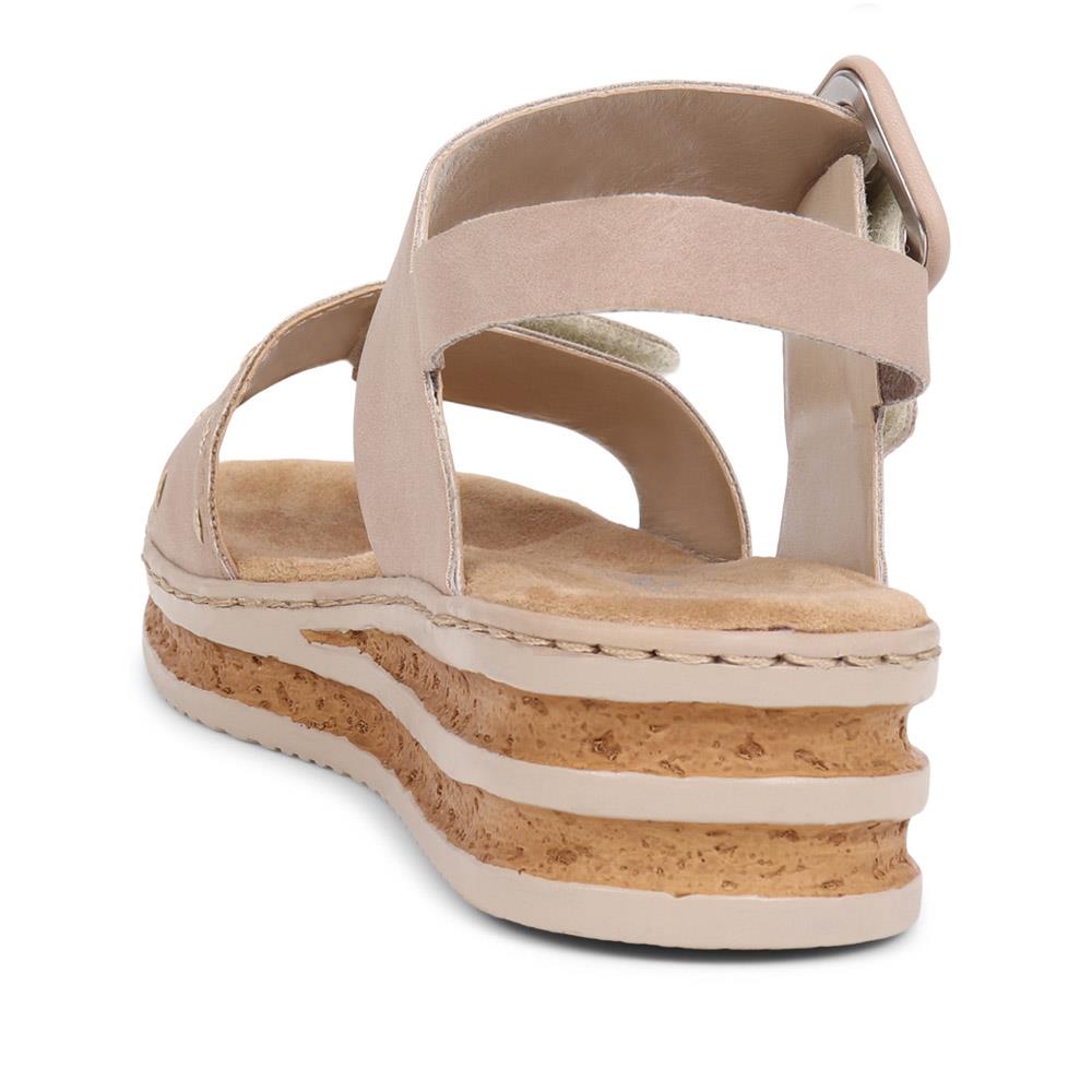 Platform Touch-Fasten Sandals  - RKR39530 / 325 026 image 2