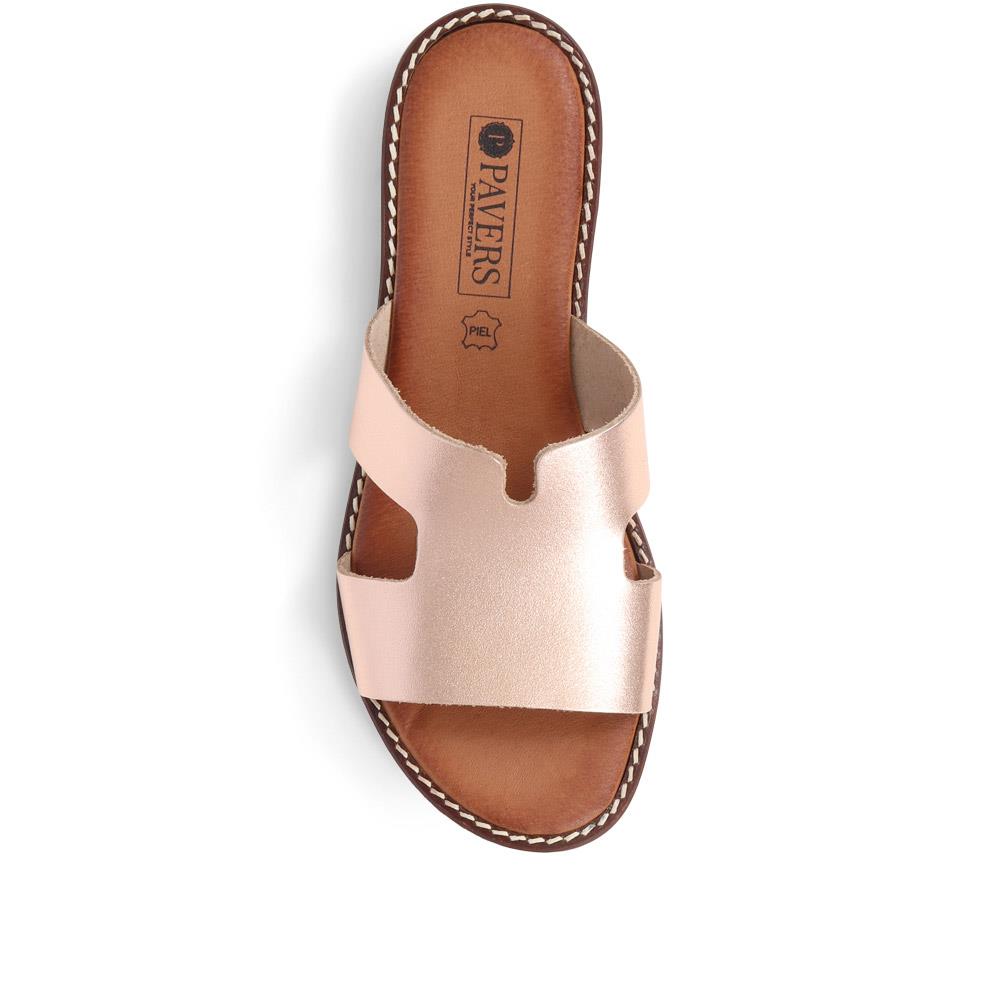 Leather Mule Sandals  - TUYUR39009 / 325 298 image 4