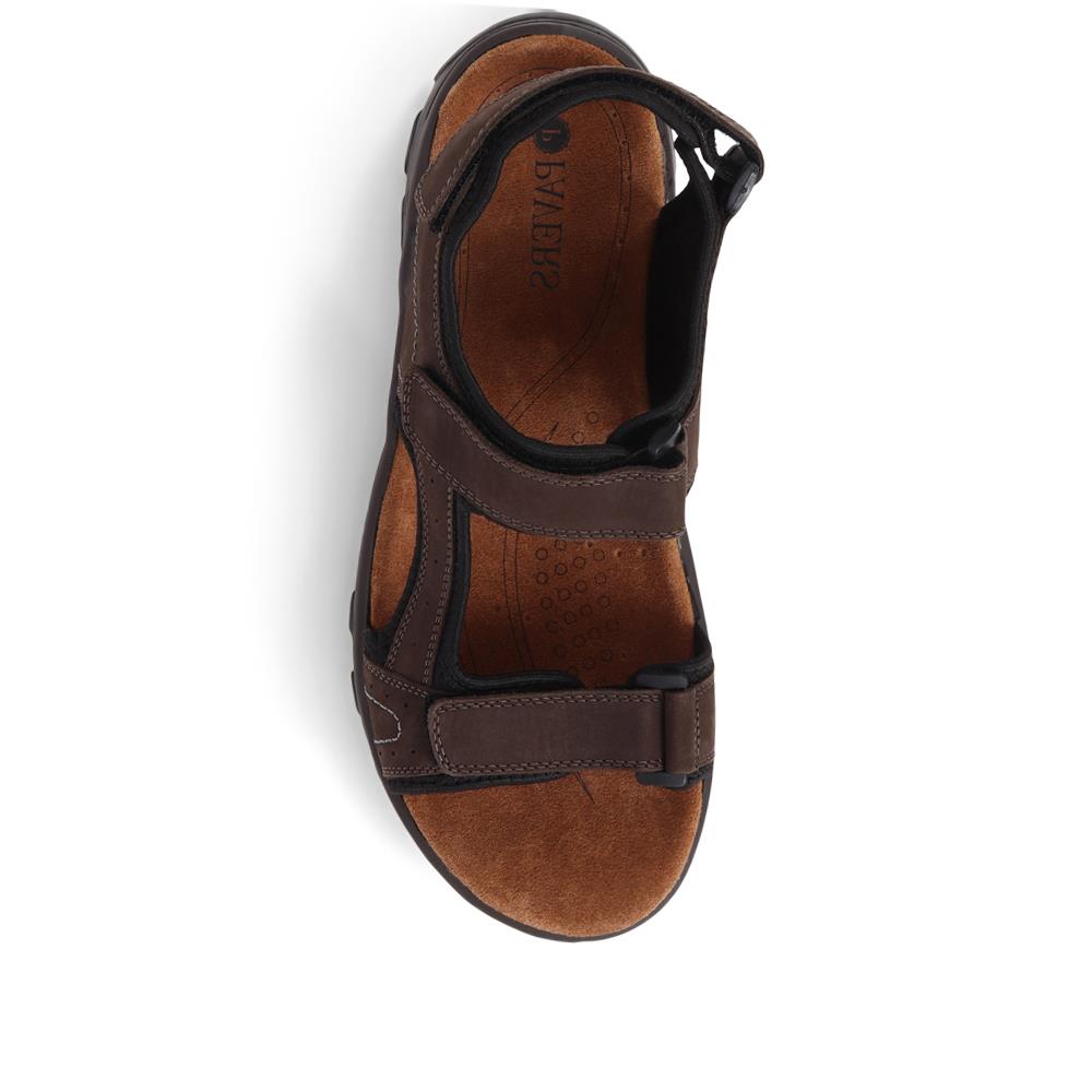 Adjustable Leather Walking Sandals - DDIN35007 / 321 538 image 4