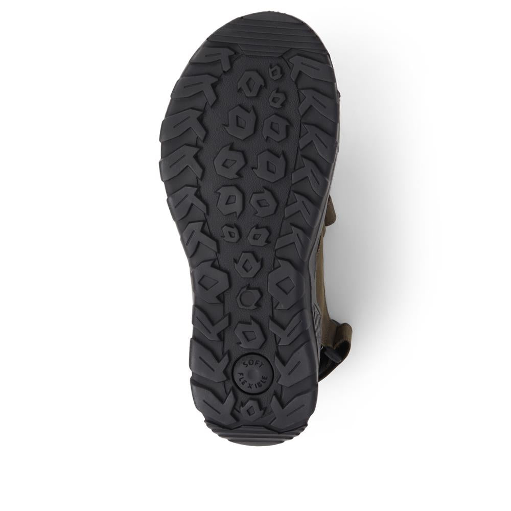 Adjustable Leather Walking Sandals - DDIN35007 / 321 538 image 3