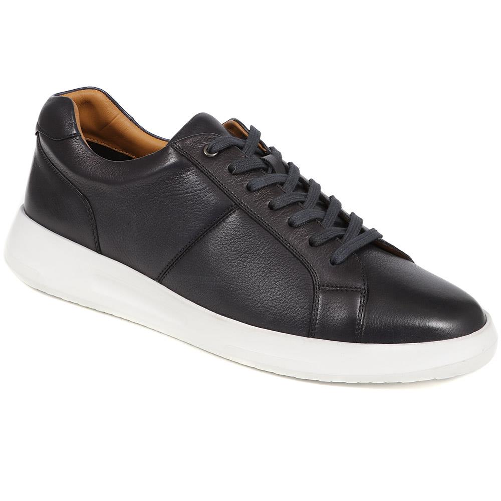 Leather Lace-Up Trainers - PERFO39005 / 325 417 image 0