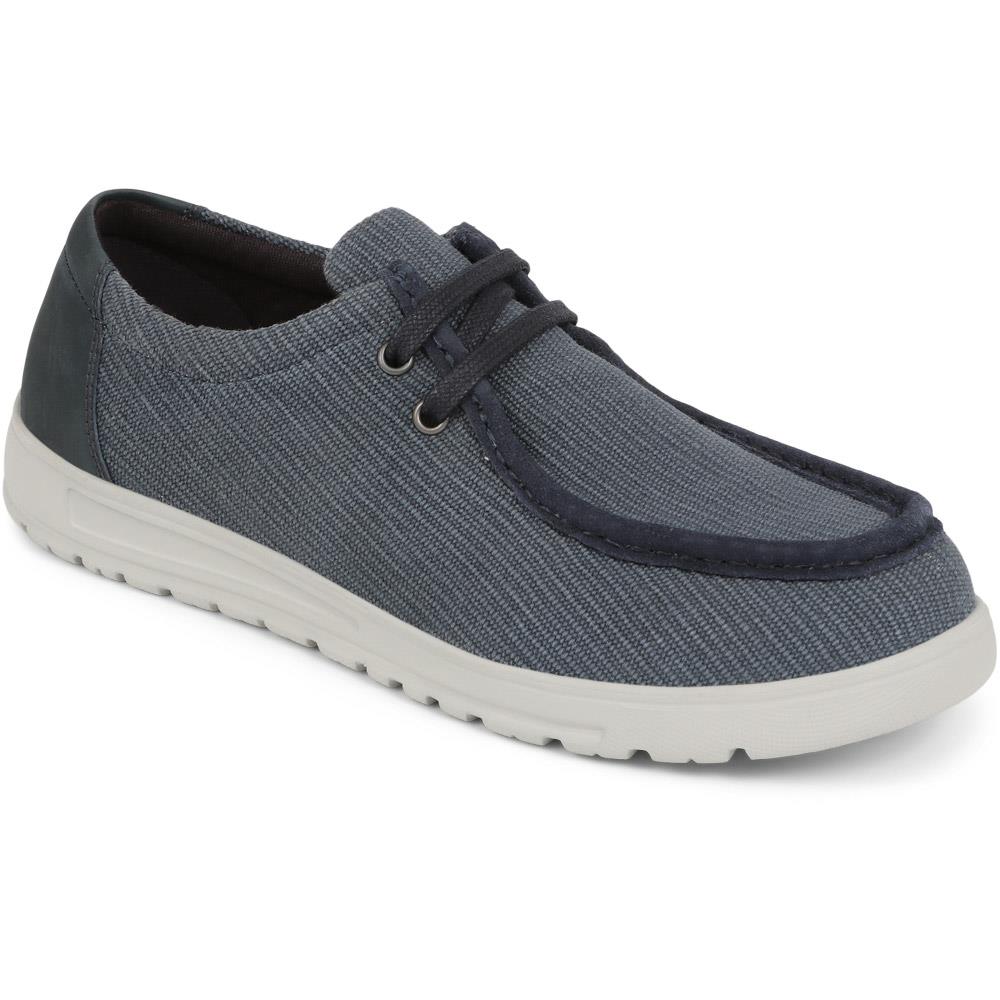 Lightweight Lace-Up Boat Shoes  - RNB39015 / 324 919 image 0