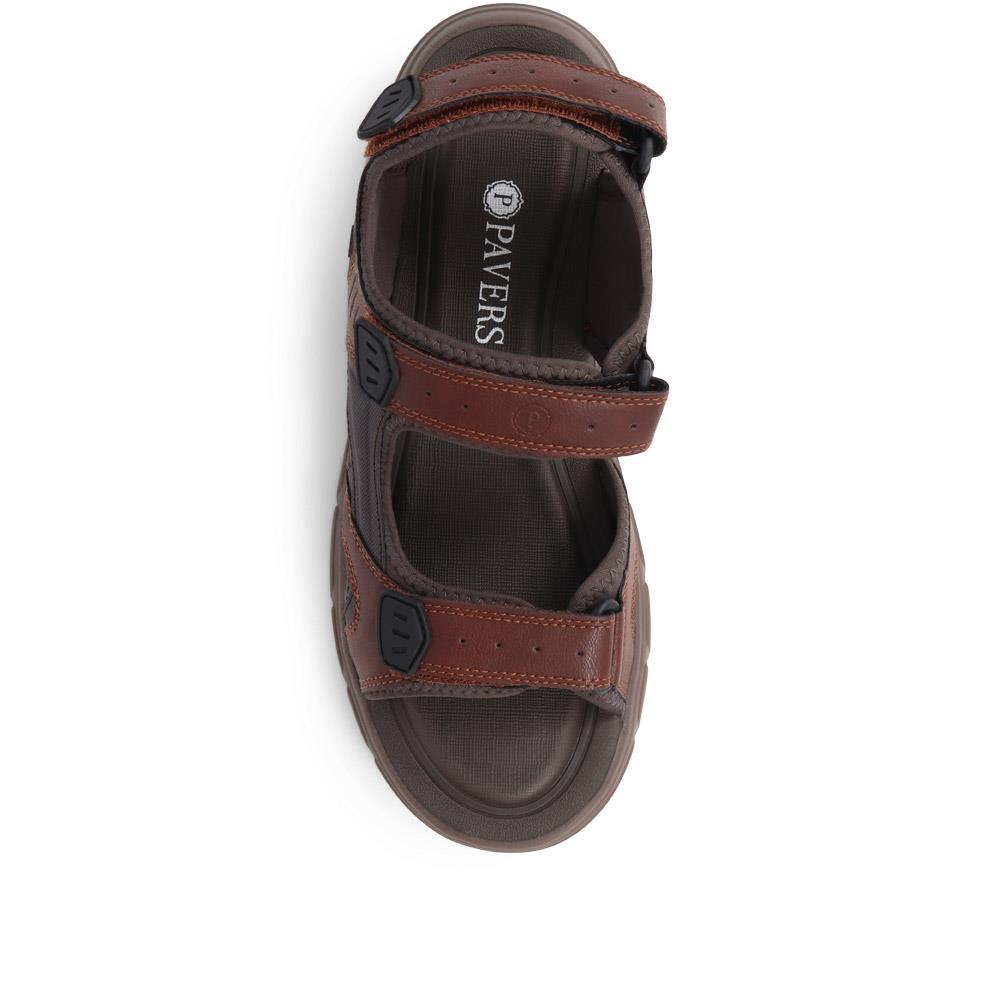 Wide Fit Adjustable Sandals - SUNT37009 / 323 429 image 4