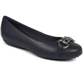 Leather Ballet Pumps 