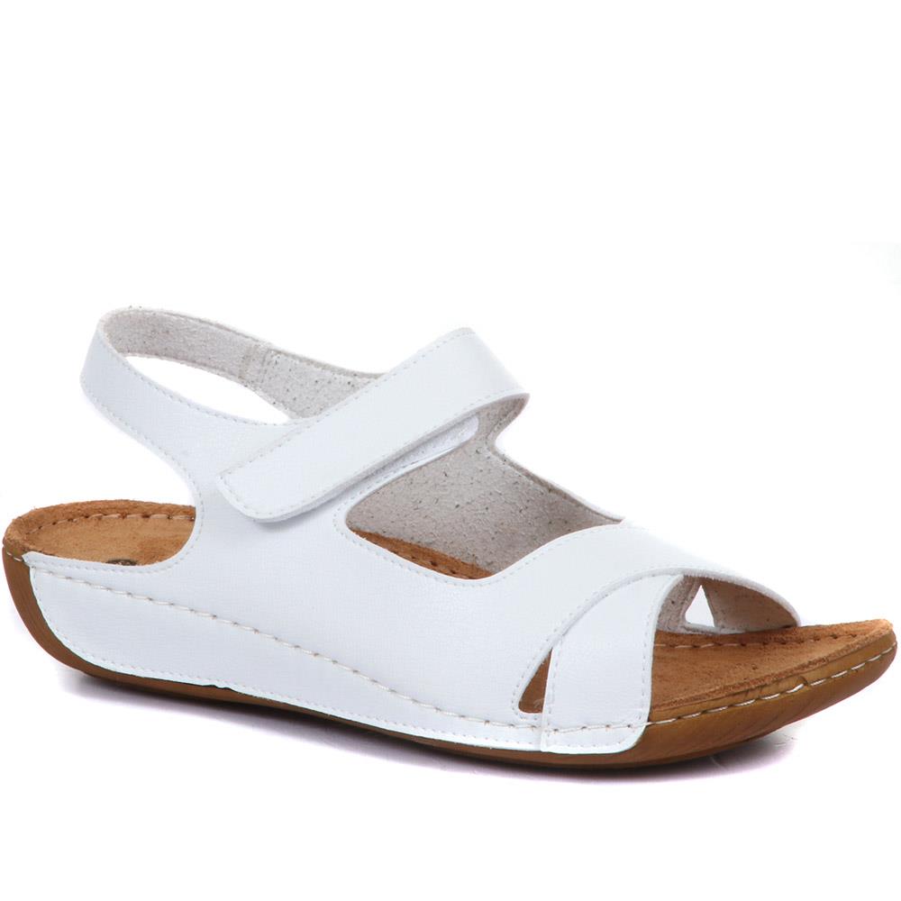 Wide Fit Touch-Fasten Sandals - MUY1509 / 124 091 image 0