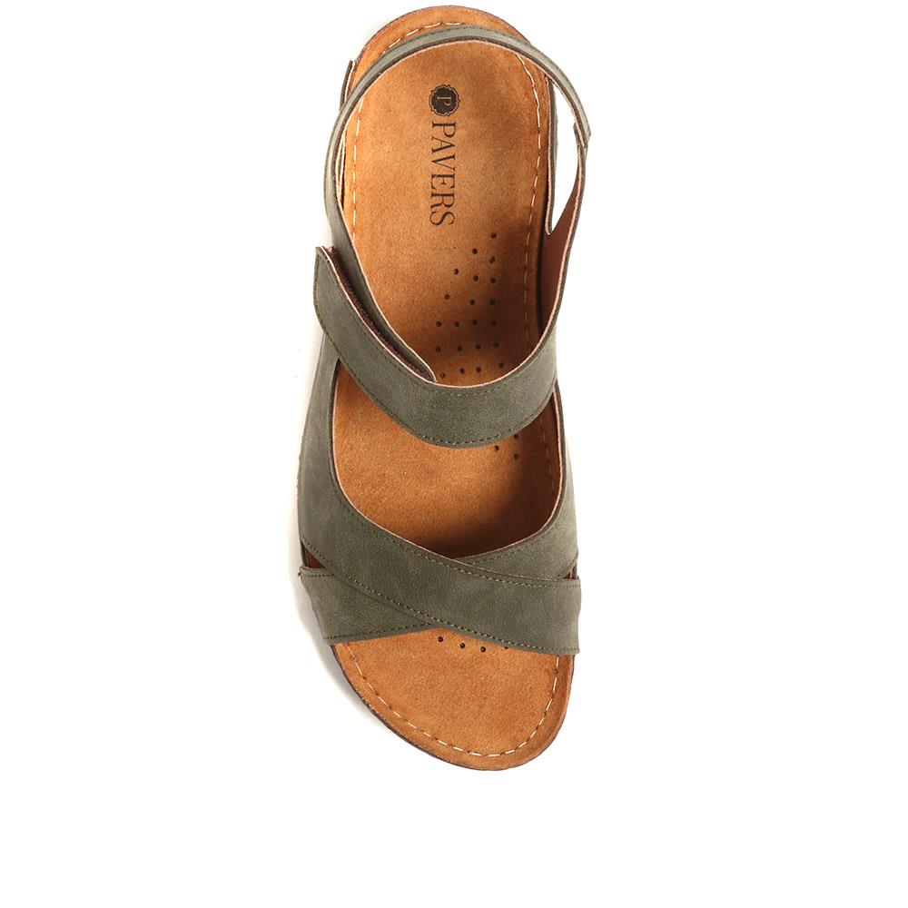 Wide Fit Touch-Fasten Sandals - MUY1509 / 124 091 image 3