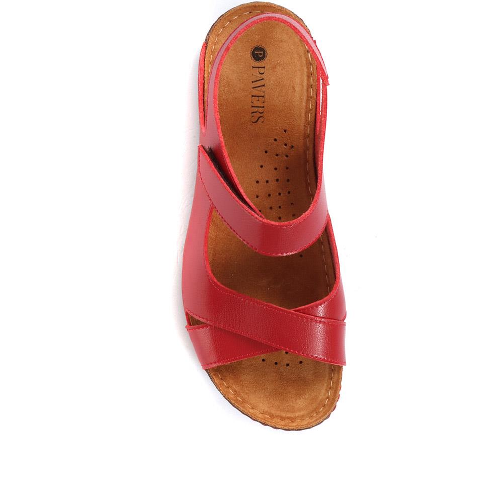 Wide Fit Touch-Fasten Sandals - MUY1509 / 124 091 image 4
