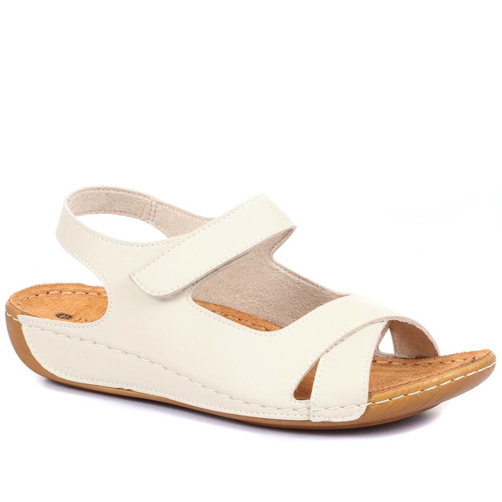 Wide Fit Touch-Fasten Sandals - MUY1509 / 124 091 image 0