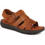 Touch-Fasten Leather Sandals  - AATRA39003 / 325 337 image 0