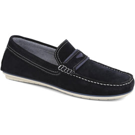 Suede Loafers